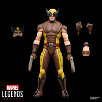 Thumbnail for Marvel Legends Series Wolverine (Brown Suit), Marvel Studios' Deadpool & Wolverine Movie Collectible 6-Inch Action Figure Gift