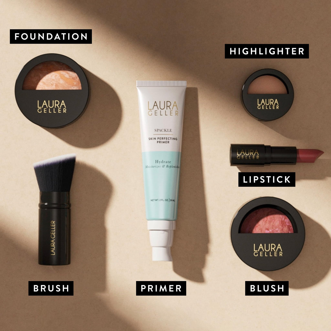 LAURA GELLER NEW YORK Cult Classics Full Face Kit: Tan