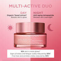 Thumbnail for Clarins Multi-Active Renewing Night Moisturizer with Niacinamide | Smooth Fine Lines | Visibly Tighten Pores | Even Tone and Texture | Boost Glow | Strengthen Moisture Barrier | Dry Skin Type