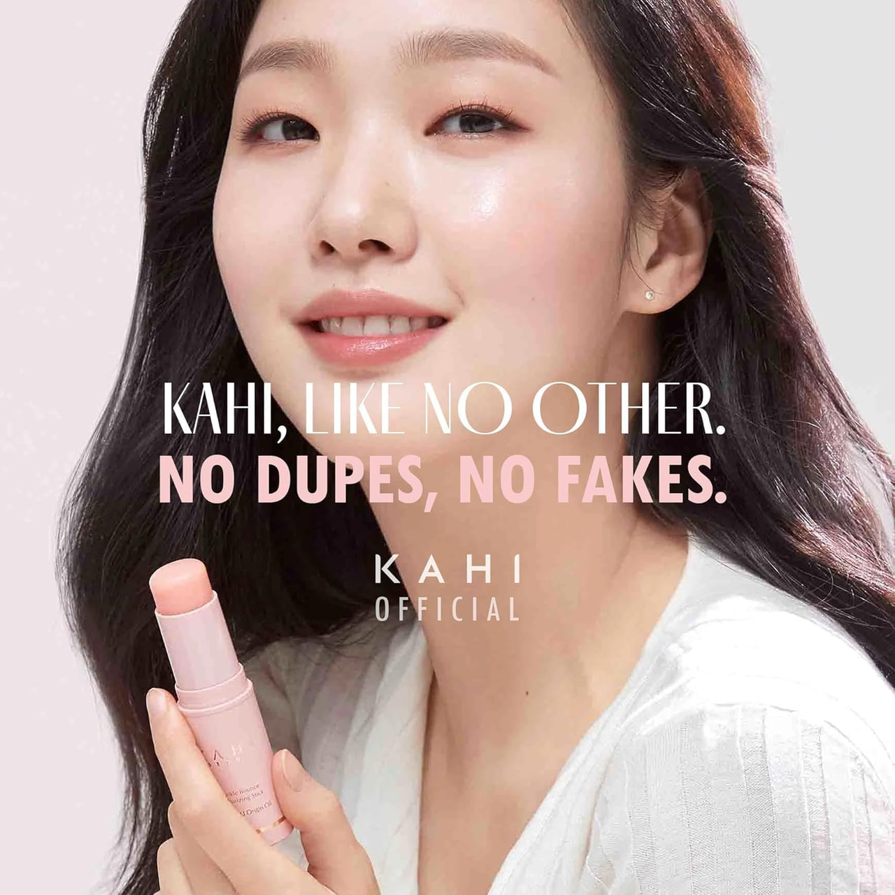 KAHI Wrinkle Bounce Multi Balm - DUO EDITION | All-in-One Hydrating Balm Eye Cream Make Up Base & Moisture Stick | Daily Moisturizer Stick with Salmon-derived sodium DNA (0.64 oz)