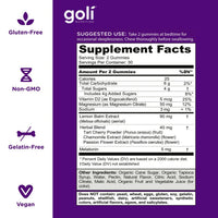 Thumbnail for Goli Dreamy Sleep Gummy - 60 Count - Melatonin, Vitamin D, Magnesium, and Lemon Balm Extract - Gelatin-Free, Gluten-Free, Vegan & Non-GMO