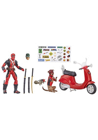 Thumbnail for Marvel Legends Series Deadpool Corps Marvel Comics Collectible 6 Inch Action Figure & Vehicle, Includes Marvel’s Dogpool & Squirrelpool