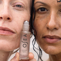 Thumbnail for OSEA Ocean Eyes® Age-Defying Eye Serum - For Dark Circles, Puffiness - Cooling Roller Ball Applicator - Hyaluronic Acid, Peptides - Clean Skincare - Vegan & Cruelty-Free Anti-Aging Under Eye Treatment