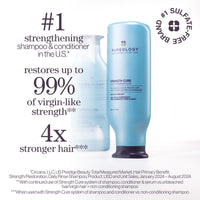 Thumbnail for Pureology Strength Cure Shampoo & Conditioner Set - For Damaged or Color Treated Hair, Hair Strengthening & Prevents Breakage, Seals Split Ends, Vegan, 8.5 Fl Oz