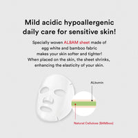 Thumbnail for Abib Mild acidic pH sheet mask Heartleaf Fit 30ml (10pcs)