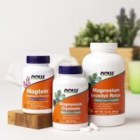 Thumbnail for NOW Foods Supplements, Magnesium Glycinate 100 mg, Highly Absorbable Form, 180 Tablets