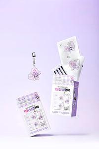 Thumbnail for ilso Natural Mild Clear Nose Patch, Melt blackheads & Tighten Pores, 10 sheets (Esther Bunny Acrylic Key ring included) (PINK Esther Bunny Limited Edition 10 sheets + Acrylic Key Ring)