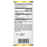 Thumbnail for California Gold Nutrition Choline Silica Complex, Bioavailable & Stabilized Silicon with Choline & L-Carnitine, 1 fl oz (30 ml)