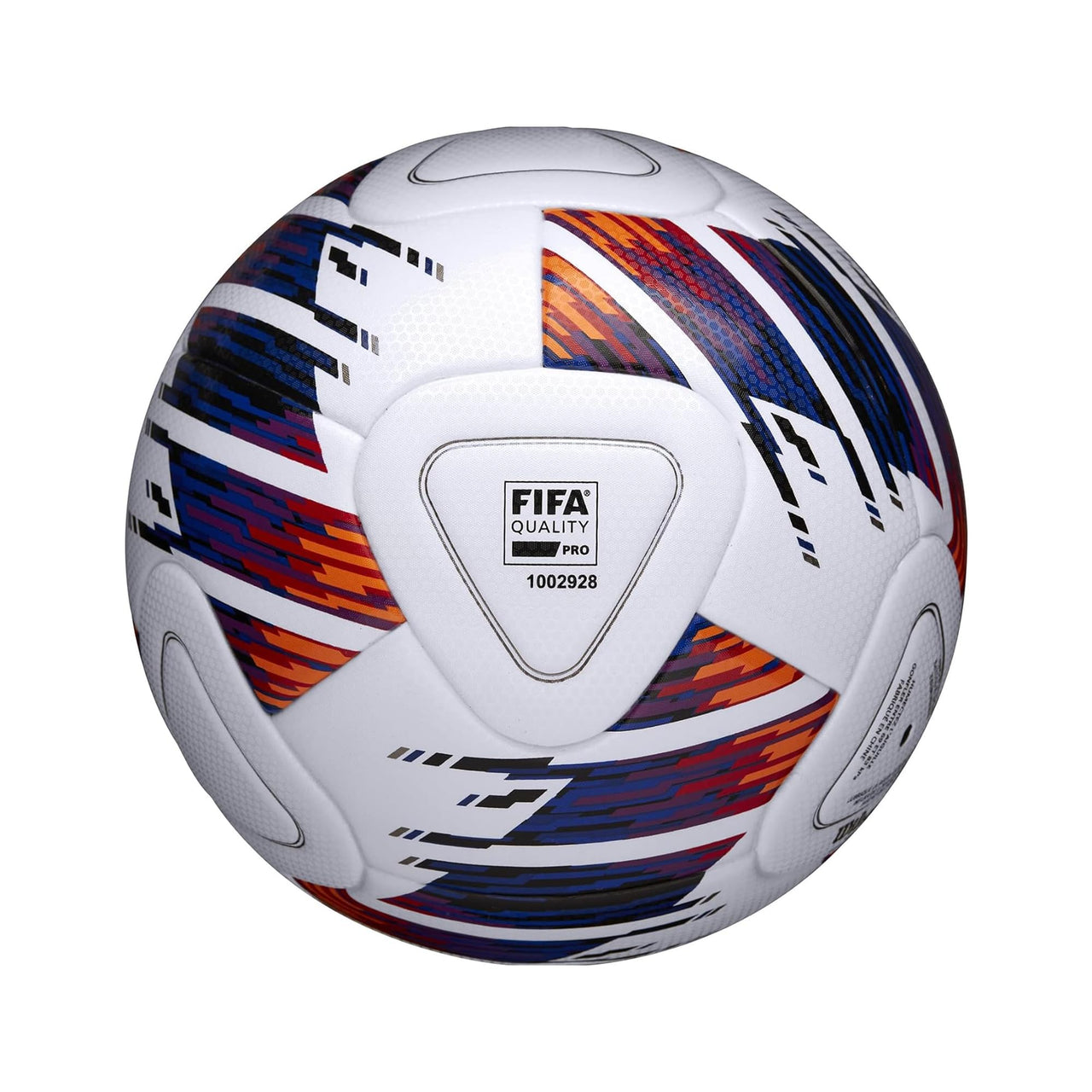 WILSON NCAA Vivido Match Soccer Ball - Size 5, White/Orange/Purple