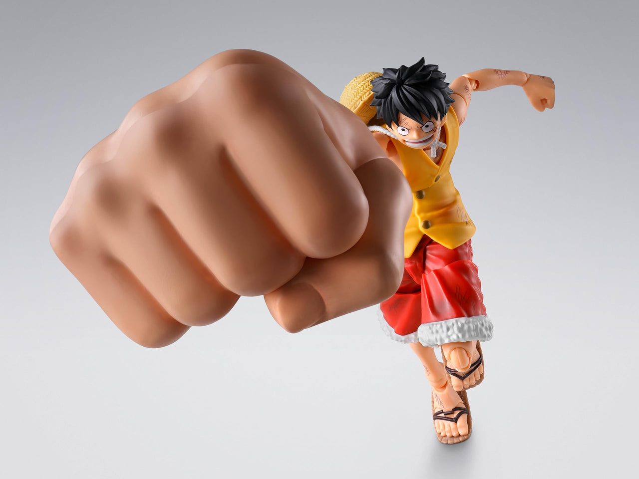 TAMASHII NATIONS - One Piece - Monkey.D.Luffy -Marineford- Gear [Three Options Parts Set], S.H.Figuarts Option Parts