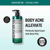 Thumbnail for SOME BY MI AHA BHA PHA 30 Days Miracle Acne Clear Body Cleanser - Pack of 2 - Mild Exfoliating Daily Acne Body Wash for Acne Prone Skin - Deep Cleanses Back Acne and Sebum - Korean Skin Care