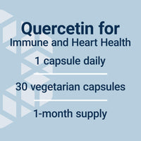 Thumbnail for Life Extension Bio-Quercetin, Immune Health Supplement, Heart Health Support, Gluten Free, Non-GMO, Vegetarian, 30 Capsules
