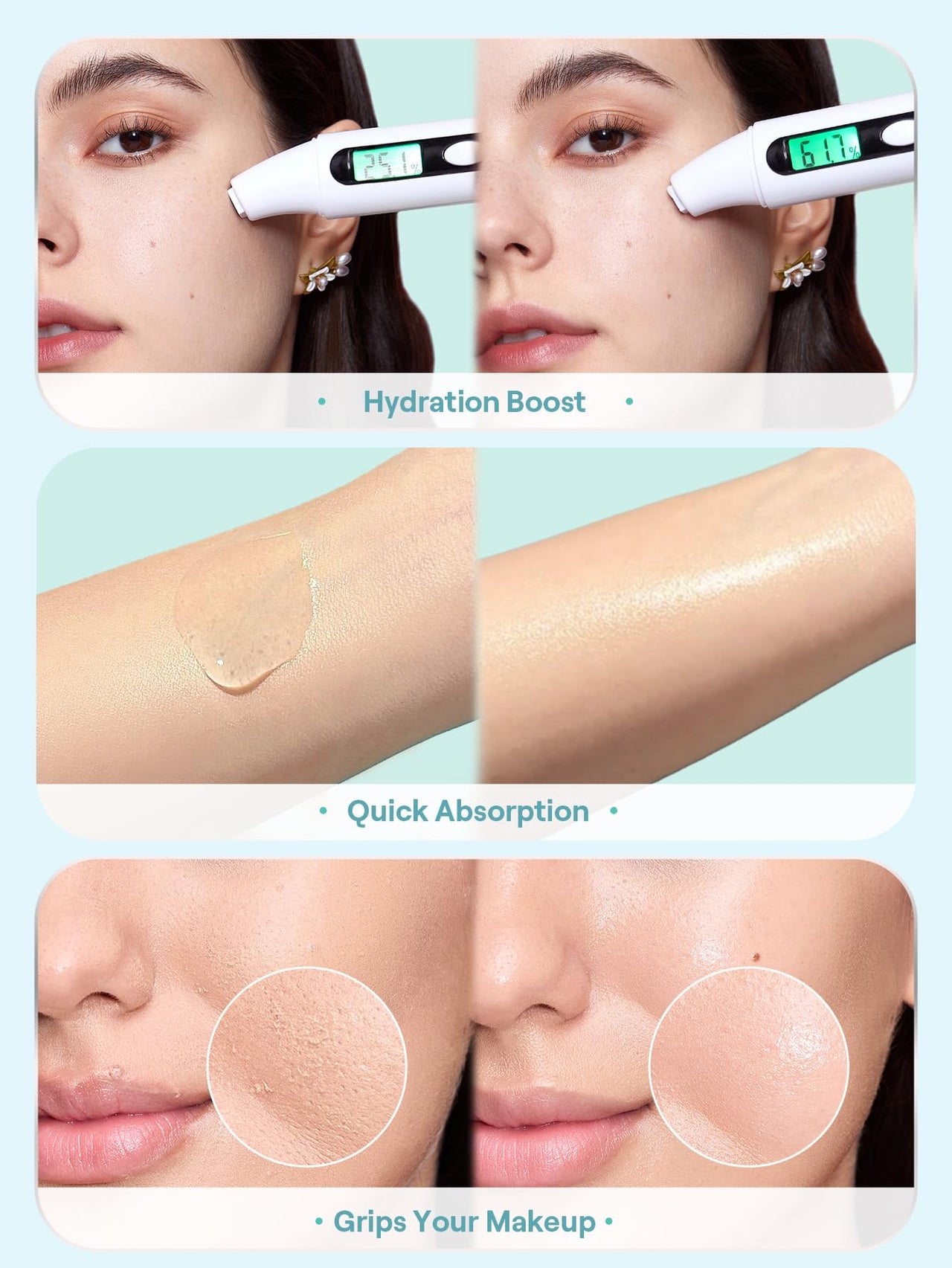 SHEGLAM HydroSlime Primer Hydrating Oil Control Moisturizing Primer Gel Smooth Fine Lines Oil And Silicone for Face