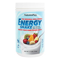 Thumbnail for NaturesPlus Energy Shake - 1.7 lb - 16 Grams of Plant-Based Protein Per Serving - Contains Digestion-Supporting Enzymes - No Added Sugar - Non-GMO, Vegetarian, Gluten Free - 28 Servings