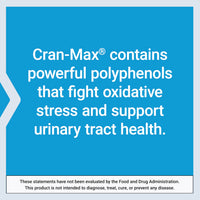 Thumbnail for Life Extension Cran-Max®, 500 mg, cranberry whole fruit concentrate, promotes urinary tract health with powerful antioxidants, gluten-free, vegetarian, non-GMO, 60 capsules
