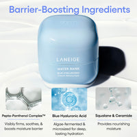 Thumbnail for LANEIGE Icons To Go Set: Cream Skin, Water Bank Cream, Lip Sleeping Mask, Water Sleeping Mask, Travel Size, Full Size, Hydrate, Barrier-Boosting