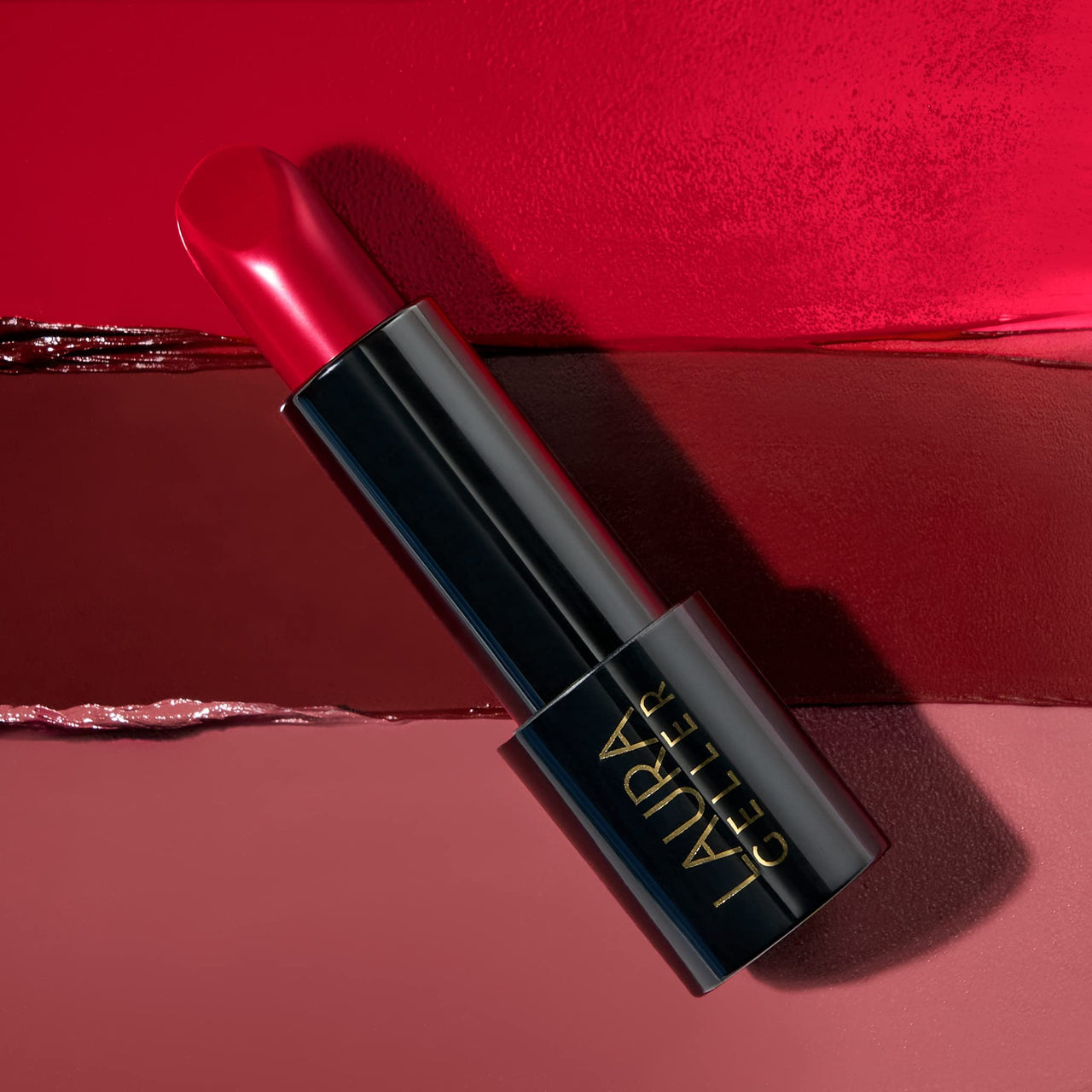 LAURA GELLER NEW YORK Modern Classic Lipstick - Real Rosy - Ultra-Rich Color - Luxurious and Lightweight - Cream Finish