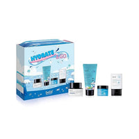Thumbnail for belif Hydrate & Go Kit – 4-Step Korean Skincare Gift Set with Toner, Moisturizing Bomb, Jelly Cleanser, Eye Bomb, SPF 45 Sunscreen, TSA-Friendly, Gift Set for her, Mini Travel Essentials