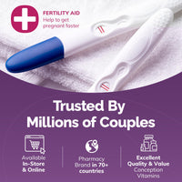 Thumbnail for CONCEIVE PLUS Womens Fertility Support – Prenatal Multivitamin for Trying to Get Pregnant – Conception Blend, Hormonal Balance, Folate, Zinc, Thiamin, Riboflavin, Biotin – Non-GMO, Vegan – 30 Days