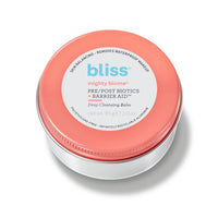 Thumbnail for Bliss Mighty Biome Deep Cleansing Balm - 3.0 Oz - Dissovlves Waterproof Makeup & Impurities - Pre/Post Biotics + Barrier Aid - Antioxidants Balance Skin Barrier - Clean - Vegan
