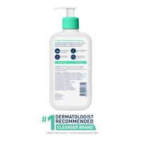 Thumbnail for CeraVe Foaming Facial Cleanser, Daily Face Wash for Oily Skin with Hyaluronic Acid, Ceramides, and Niacinamide, Fragrance Free Paraben Free, 12 Fluid Ounce