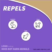 Thumbnail for Bonide Go Away! Rabbit, Dog, & Cat Repellent Granules, 3 lbs Ready-to-Use, Keep Dogs off Lawn, Garden, Mulch & Flower Beds