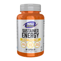 Thumbnail for Now Foods Sports, Sustained Energy Energy Production* Mental Alertness* Sustained Release Caffeine with B Vitamins 90 Veg Capsules