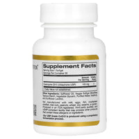 Thumbnail for California Gold Nutrition CoQ10 100 mg, Coenzyme Q10 Ubiquinone USP, Supports Mitochondrial Function*, 30 Veggie Softgels