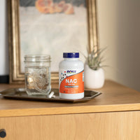 Thumbnail for NOW Supplements, NAC (N-Acetyl Cysteine) 600 mg with Selenium, 250 Veg Capsules