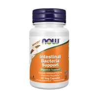 Thumbnail for Now Intestinal Bacteria Support, Clinically Validated Probiotic, Promotes Regularity*, 60 Veg Capsules