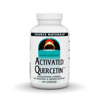 Thumbnail for Source Naturals Activated Quercetin, Bioflavanoid Complex, for Seasonal & Immune Support* - 200 Capsules