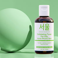 Thumbnail for SeoulCeuticals Korean Toner for Oily Acne Prone Skin – Korean Skin Care Tea Tree Toner for Face – Facial Toner Centella Asiatica, Salicylic Acid. 4 FL OZ