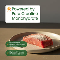 Thumbnail for NatureBell Creatine Monohydrate Powder - 500g - Micronized Powder - Delivers 5,000mg Creatine Per Serving - Pre-Workout or Post-Workout Support* - Vegan & Keto Friendly - Unflavored
