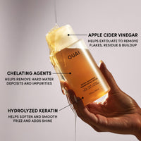 Thumbnail for OUAI Detox Shampoo - Clarifying Shampoo for Build Up, Dirt, Oil, Product and Hard Water - Apple Cider Vinegar & Keratin for Clean, Refreshed Hair - Sulfate-Free Hair Care (10 oz)
