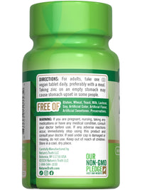 Thumbnail for Nature's Truth Chelated Zinc 50mg | 100 Tablets | Essential Mineral Supplement | from Zinc Gluconate | Vegan, Non-GMO & Gluten Free
