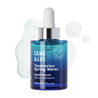 Thumbnail for Sand & Sky Tasmanian Spring Water Hydrating Serum with Hyaluronic Acid & Probiotics - Fine Line Reducing Face Serum, Plumps Skin & Smooths Wrinkles, 1 fl oz