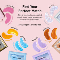 Thumbnail for grace & stella Under Eye Patches with Peptides & Rice Extract - Firming Eye Masks for Dark Circles and Puffiness - Iridescent Eye Mask Patches for Firmer-Looking Skin - Vegan, Cruelty-Free, 24 Pairs