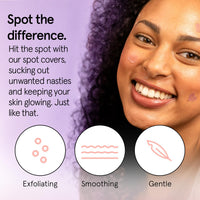 Thumbnail for grace & stella Award Winning Pore Strip - Pimple Patches for Face - Heart Hydrocolloid Zit Stickers that Help Soothe & Conceal Breakouts - Cute Patches - Dermatologist-Tested, Vegan (Heart, 72 Count)