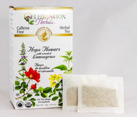 Thumbnail for Celebration Herbals Organic Hops Flowers Tea Caffeine Free, 24 Herbal Tea Bags