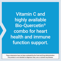 Thumbnail for Life Extension Vitamin C and Bio-Quercetin®, Cardiovascular Health Supplement, Immune Support, Highly absorbable, quercetin, Vitamin C, Gluten Free, Non-GMO, Vegetarian, 250 Tablets