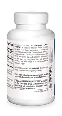 Thumbnail for Planetary Herbals Astragalus Jade Screen 850mg, Supports Immune Defenses* - 100 Tablets
