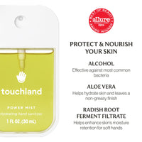 Thumbnail for Touchland Power Mist Hydrating Hand Sanitizer Spray, BLOSSOM Trio Set (Lavender, Vanilla, Rainwater), 1 FL. OZ. Travel Size (Set of 3)