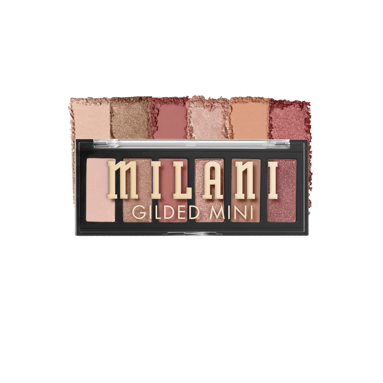 Milani Gilded Mini Eyeshadow Palette with 6 Matte & Shimmer Hues - It's All Rosv©