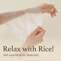 Thumbnail for I'm from Rice Sheet Mask Pack of 5, Korean Rice Face Mask, Creamy Hydration for Dry, Combination Skin, Moist, Milky Essence, Biodegradable, Vegan, Hypoallergenic, 20ml
