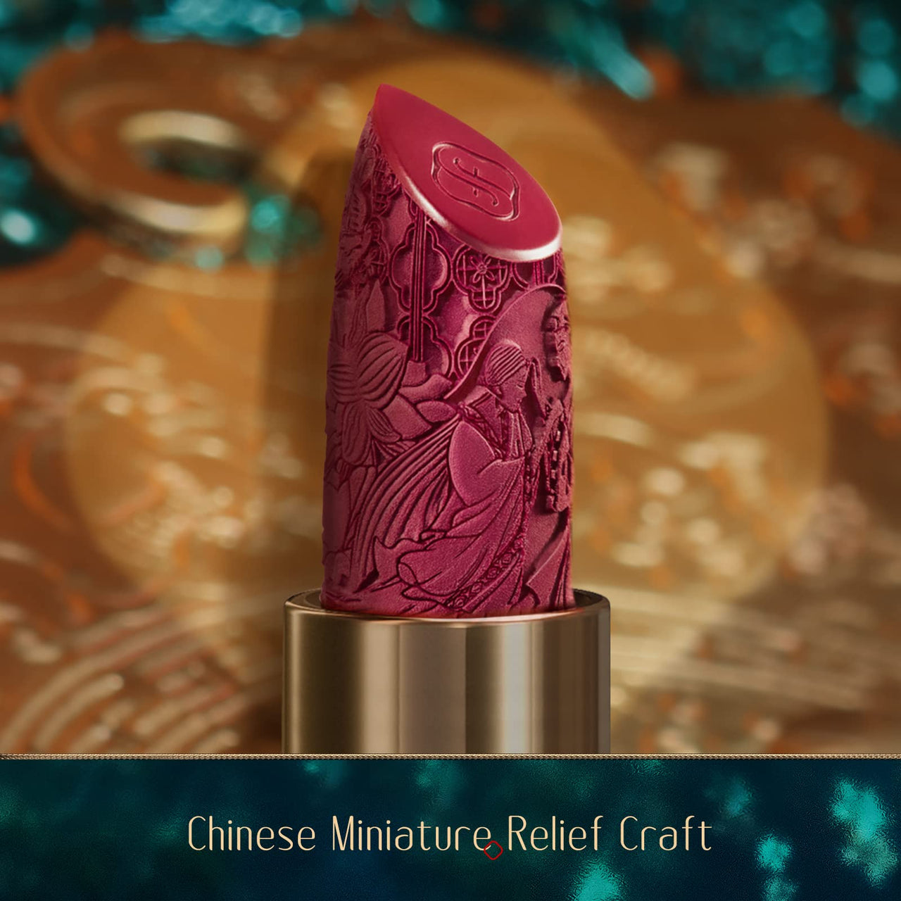 FLORASIS Blooming Rouge Love Lock Lipstick Long-Lasting Sculpting Lipstick Misty Matte Finish Lightweight Nourishing for Everyday Use (M3334 Eternal Love)