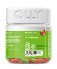 Thumbnail for OLLY Fiber Gummy Rings, 5g Prebiotic Fiber, FOS (Fructo-oligosaccharides), Digestive Support, Berry Melon 50ct (Pack of 2)