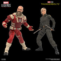 Thumbnail for Marvel Legends Series Yelena Belova and Red Guardian 2-Pack, Thunderbolts* Movie Collectible 6-Inch Action Figures