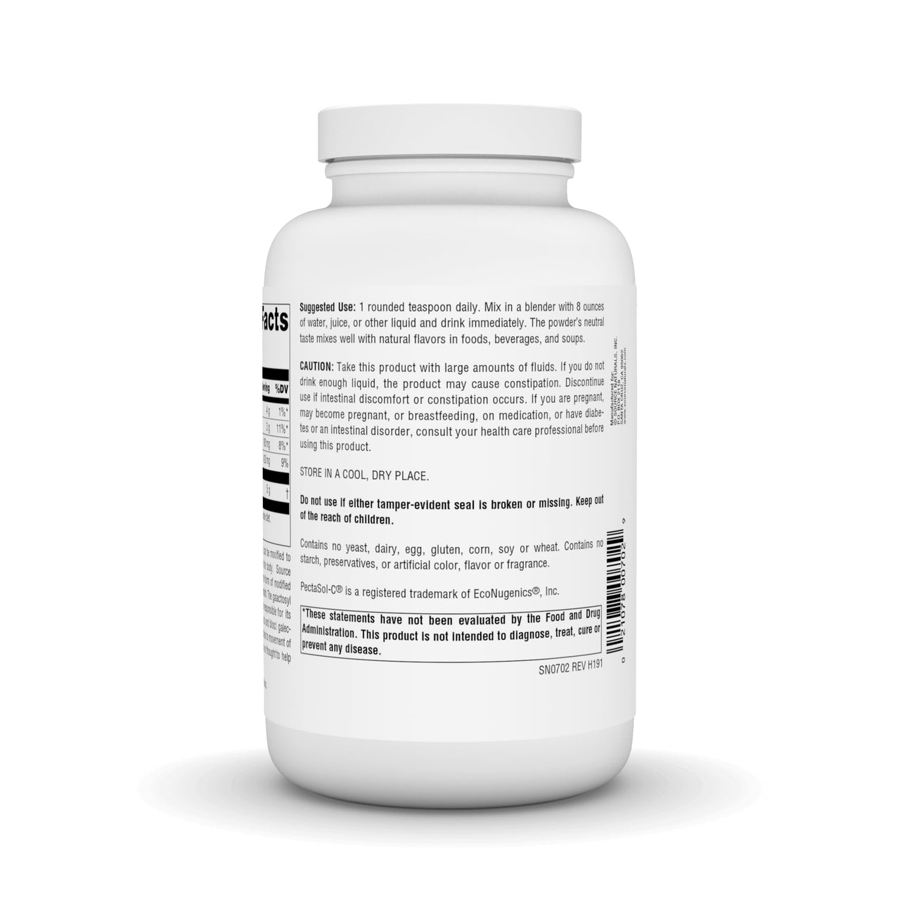 Source Naturals Modified Citrus Pectin Powder, for Cellular Immune Health,200 Grams