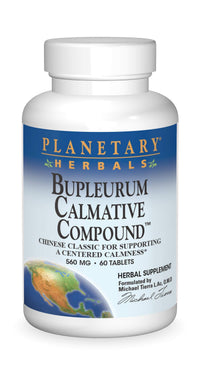 Thumbnail for Planetary Herbals Bupleurum Calmative Compound Tablets, 60 Count