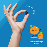 Thumbnail for Kids Multivitamin Gummy with Iron + Probiotics for Immune Health & Digestion: Vitamins D, C, E, B, Zinc for Energy & Development, Vitamin Code, Non-GMO, Gluten-Free, 90 Orange Gummies, 30 Day Supply